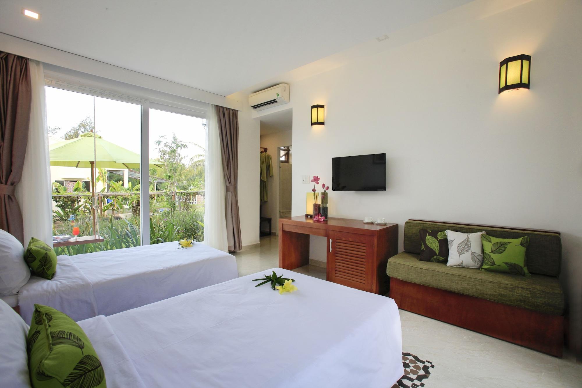 Green Boutique Villa Hoi An Bagian luar foto