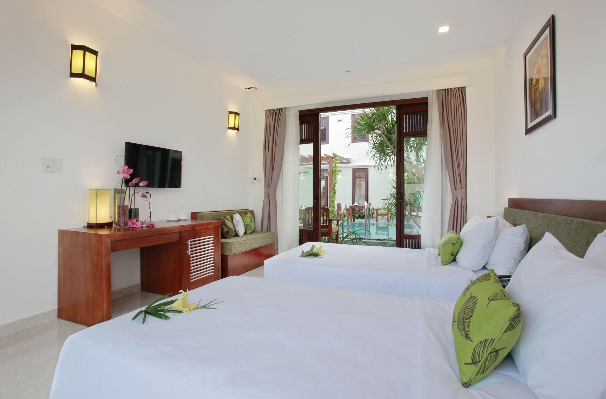 Green Boutique Villa Hoi An Bagian luar foto