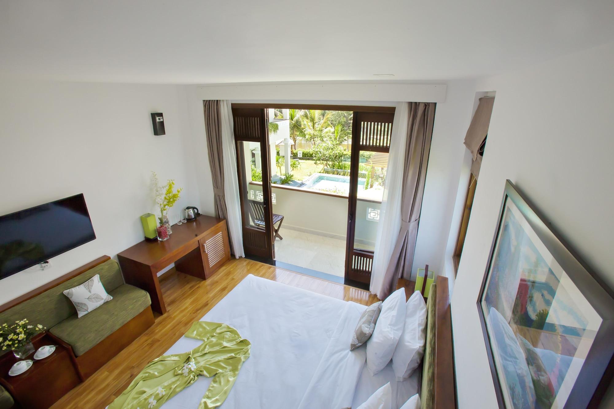 Green Boutique Villa Hoi An Bagian luar foto
