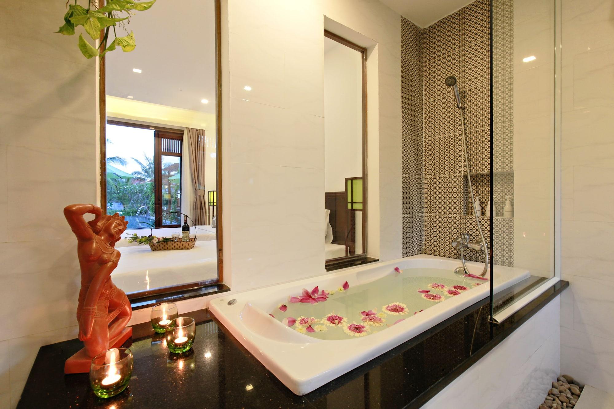 Green Boutique Villa Hoi An Bagian luar foto