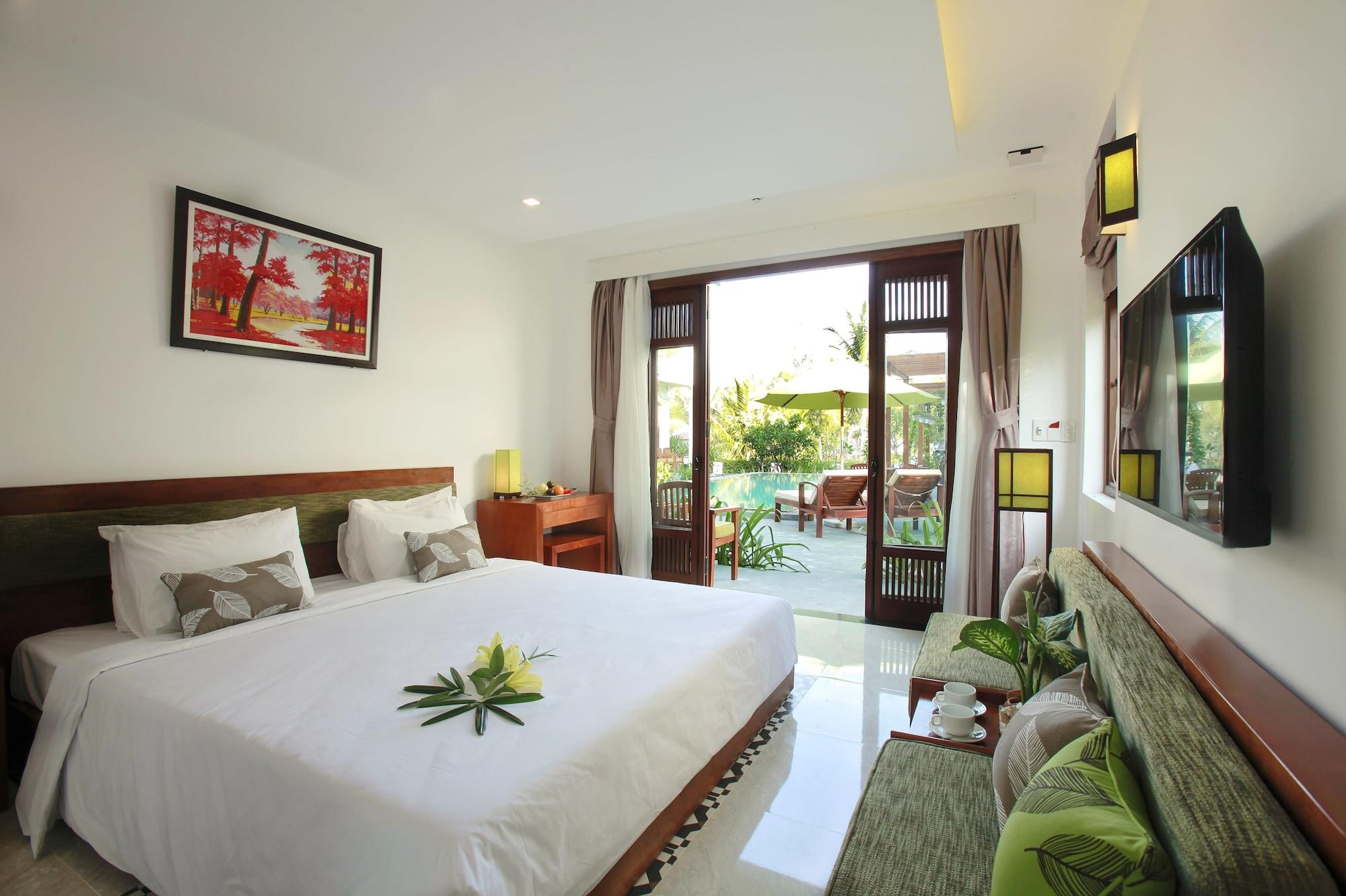 Green Boutique Villa Hoi An Bagian luar foto