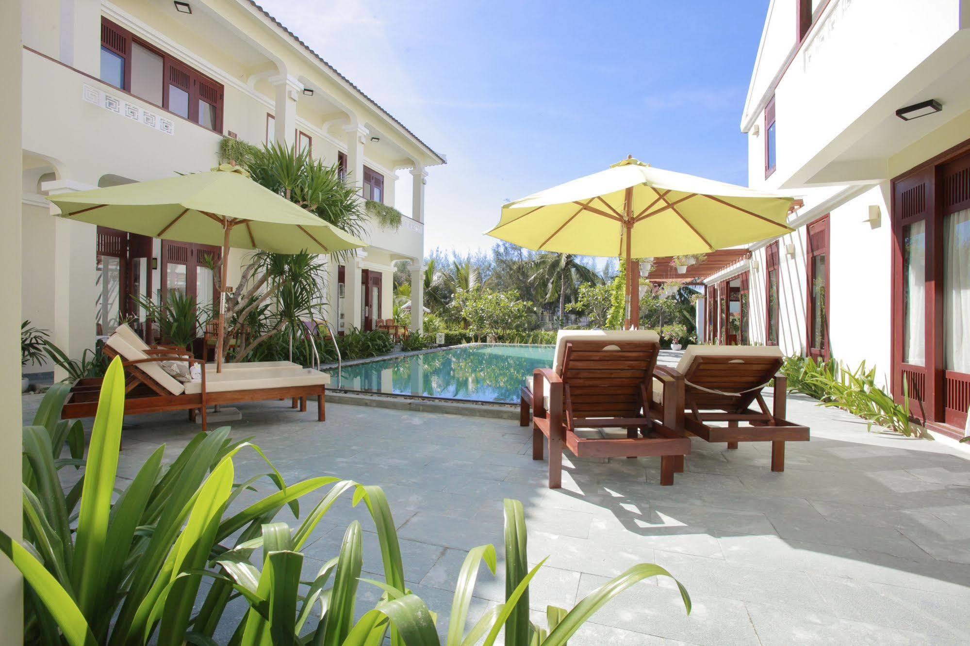 Green Boutique Villa Hoi An Bagian luar foto