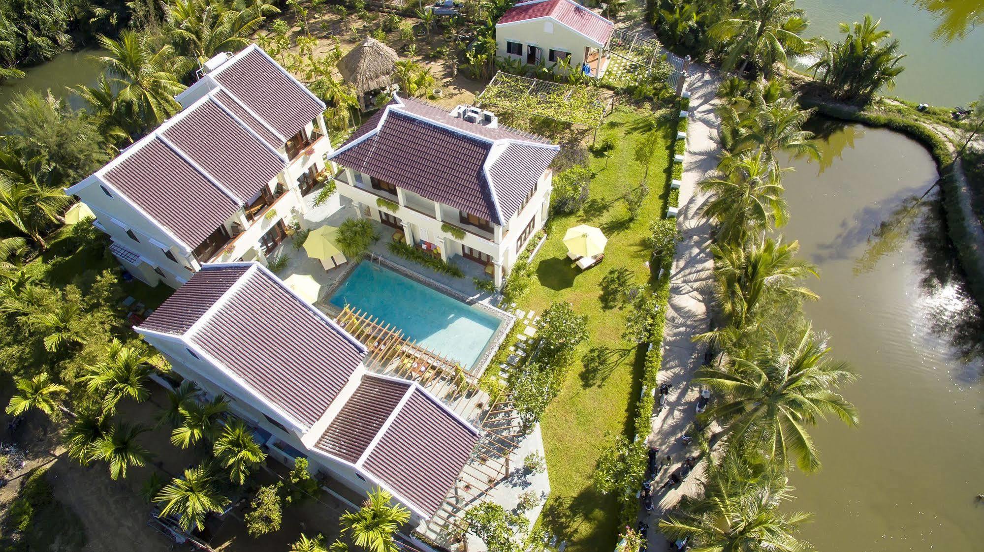 Green Boutique Villa Hoi An Bagian luar foto