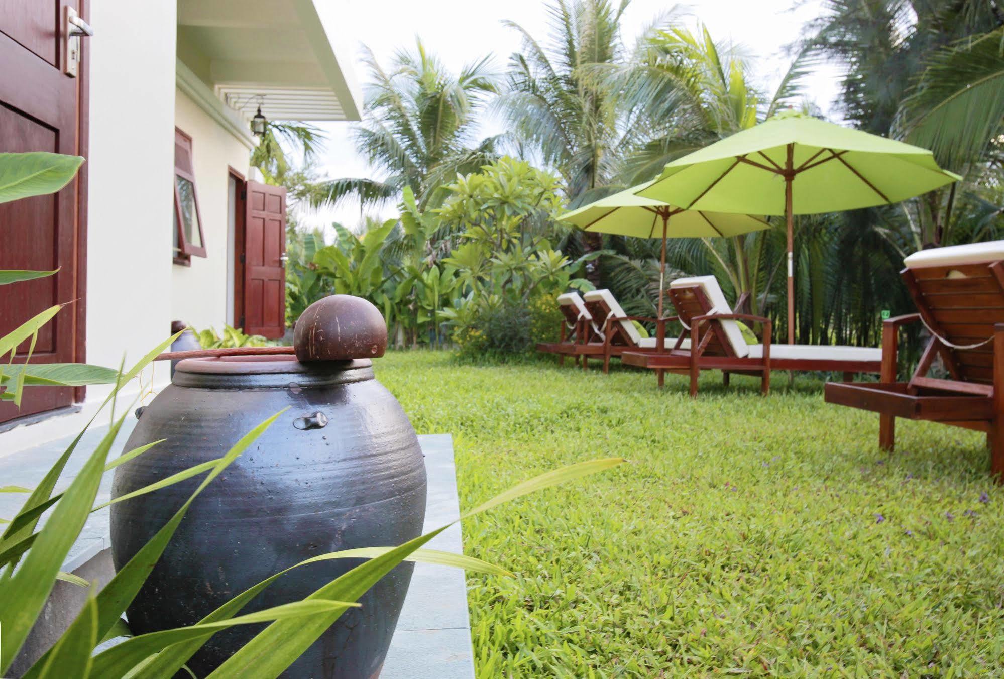 Green Boutique Villa Hoi An Bagian luar foto